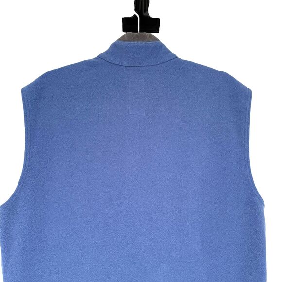 Vintage Nike ACG Vest Women’s XL Blue Therma-Fit Fleece 2-Way Zip Pockets 90s - Picture 8 of 10